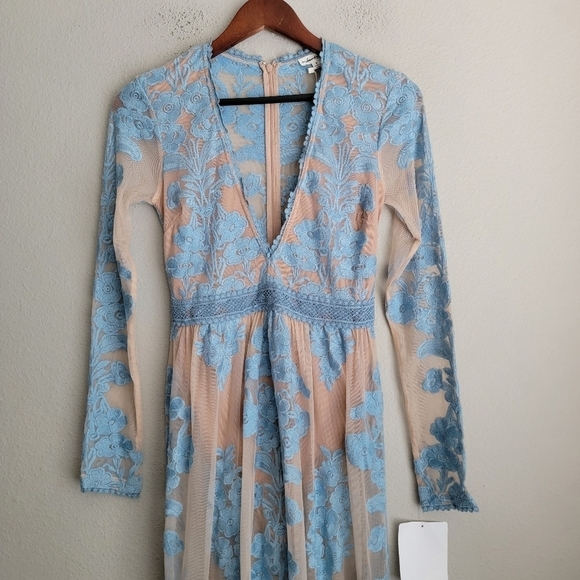 For Love & Lemons Temecula Maxi Dress size S NWT - Picture 5 of 11